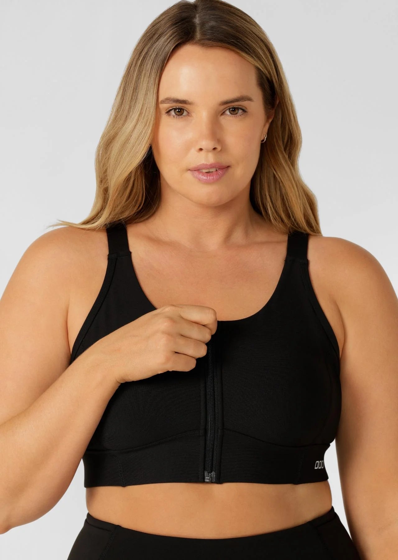 Zip & Go Sports Bra