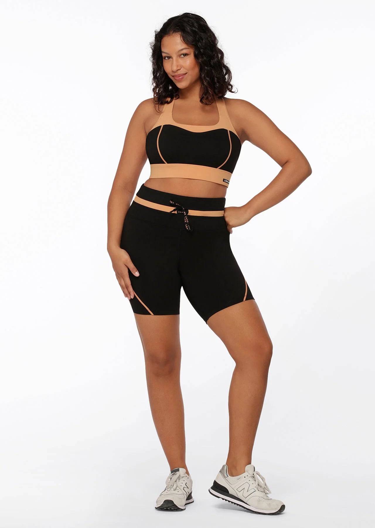 Contrast Racer Bike Shorts