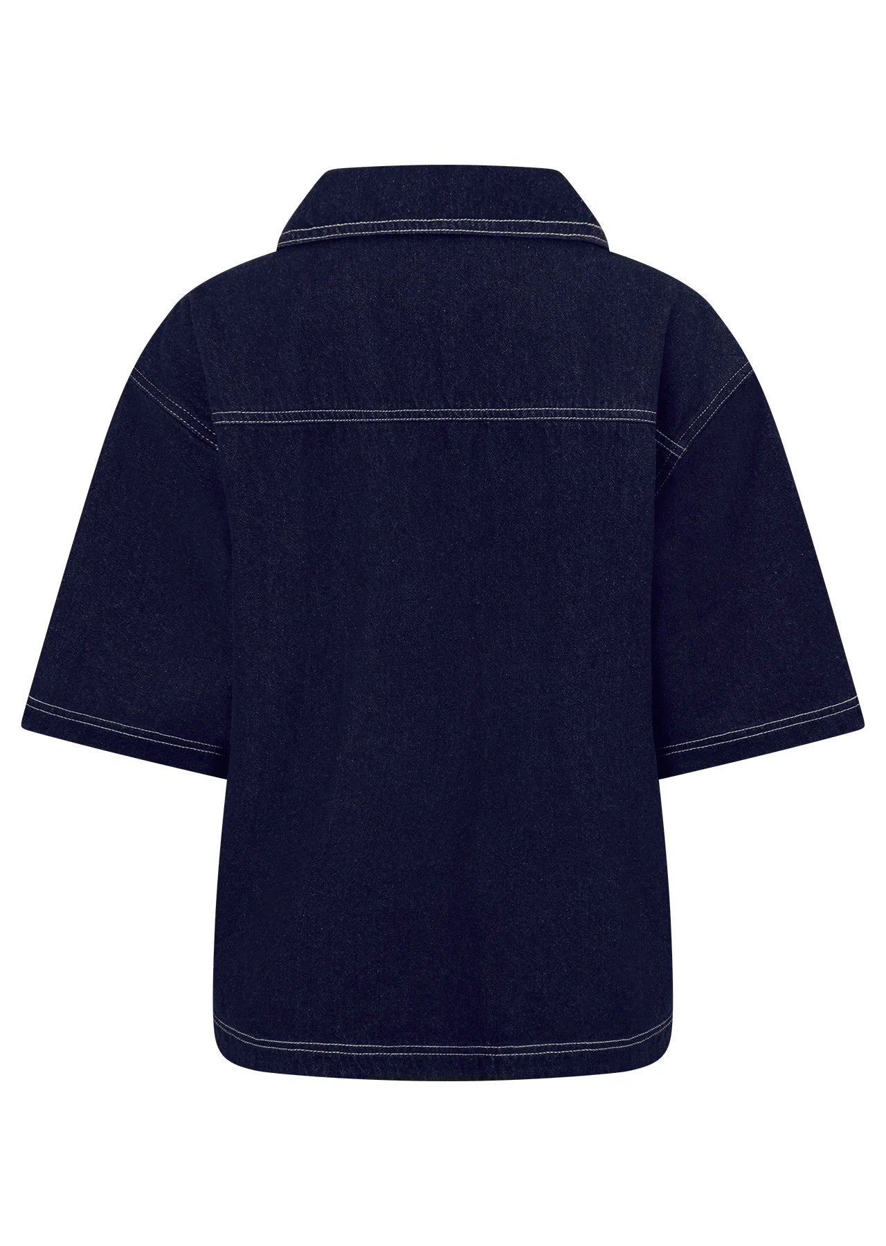 Off Duty Denim Overshirt