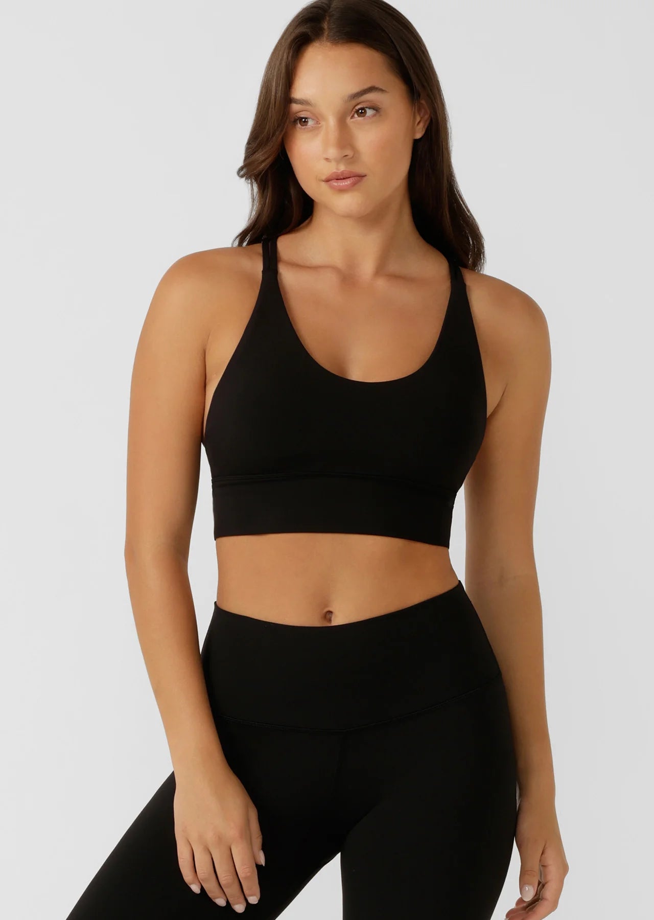 Lotus Longline Sports Bra