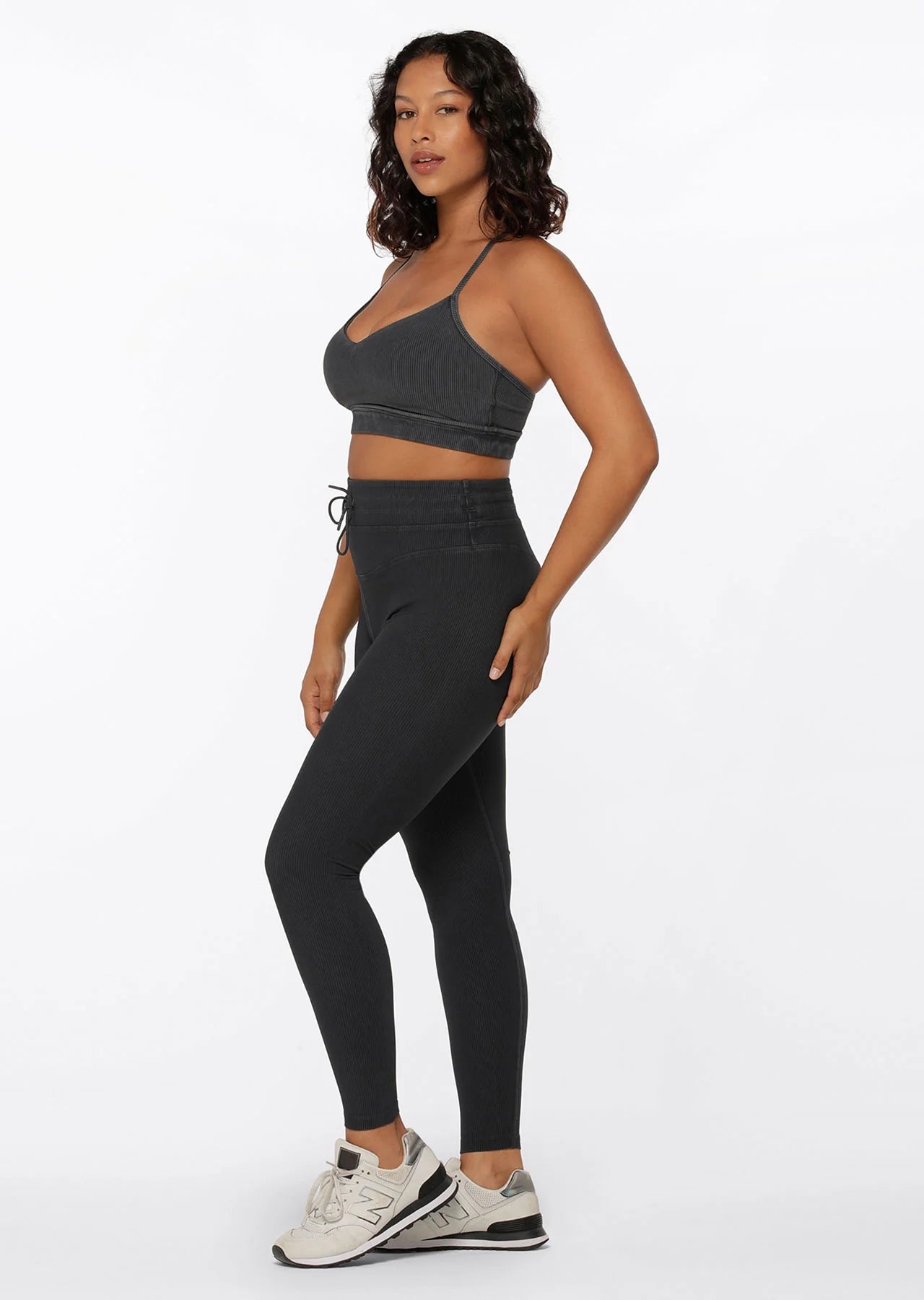 Yin Washed Rib Full Length Leggings