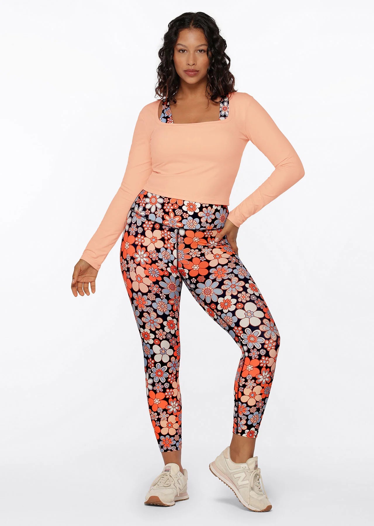 Aloe Vera Cropped Long Sleeve Top