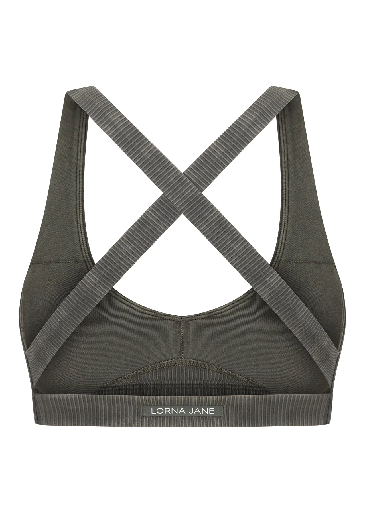 Perform Washed Rib Sports Bra