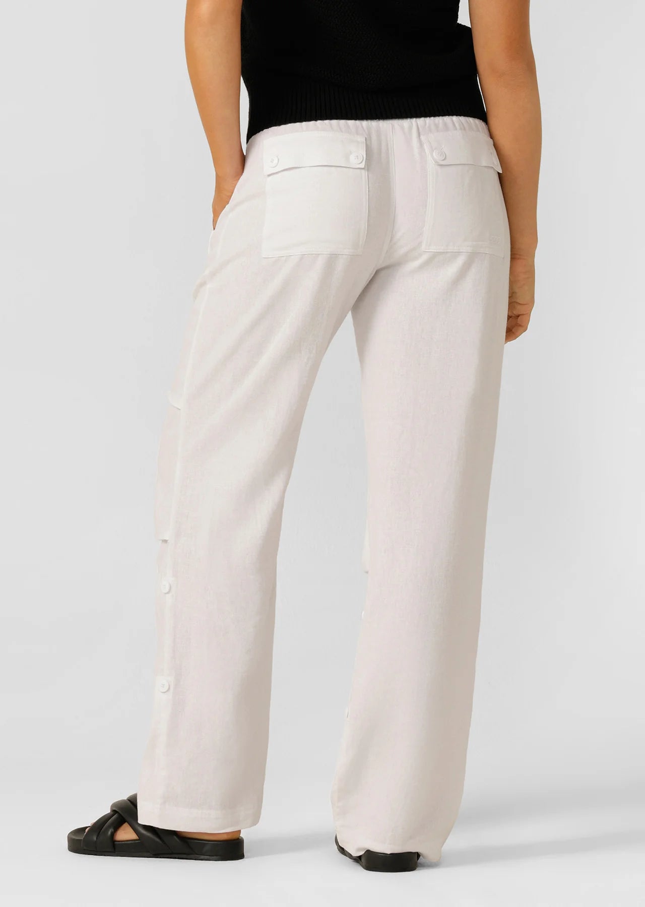 Linen Flashdance Pants