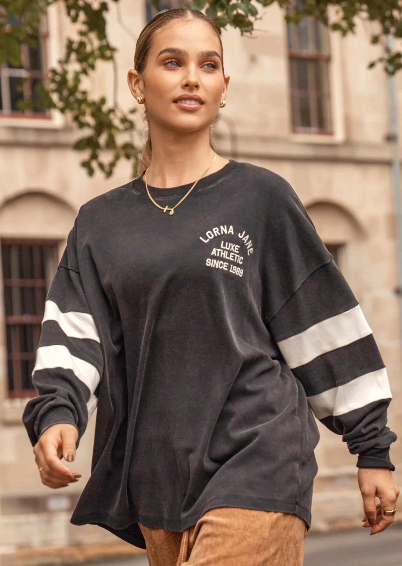 Throwback Oversized Lightweight Sweat
