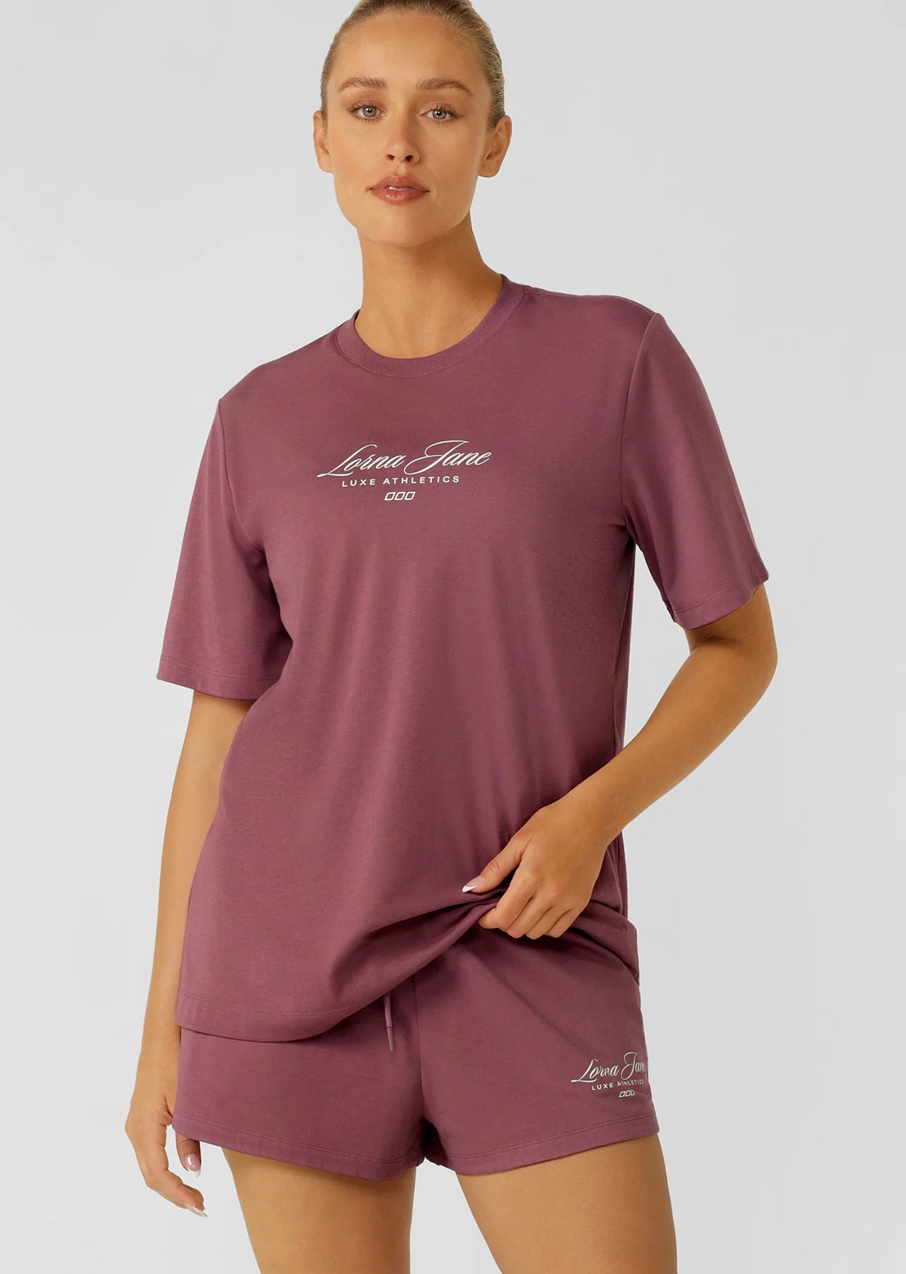 Luxe Athletic Relaxed T-Shirt