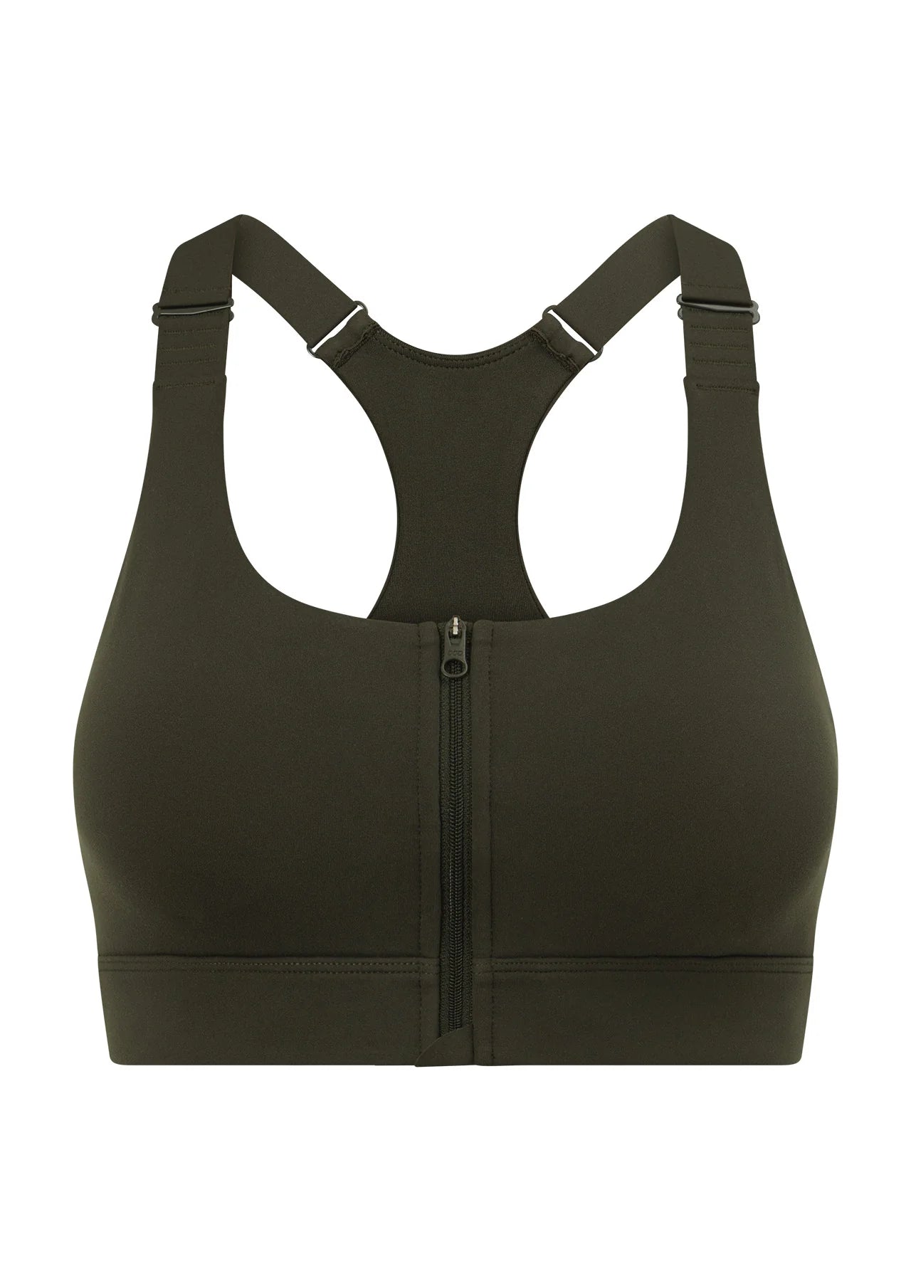 Easy Zip On Max Support Sports Bra