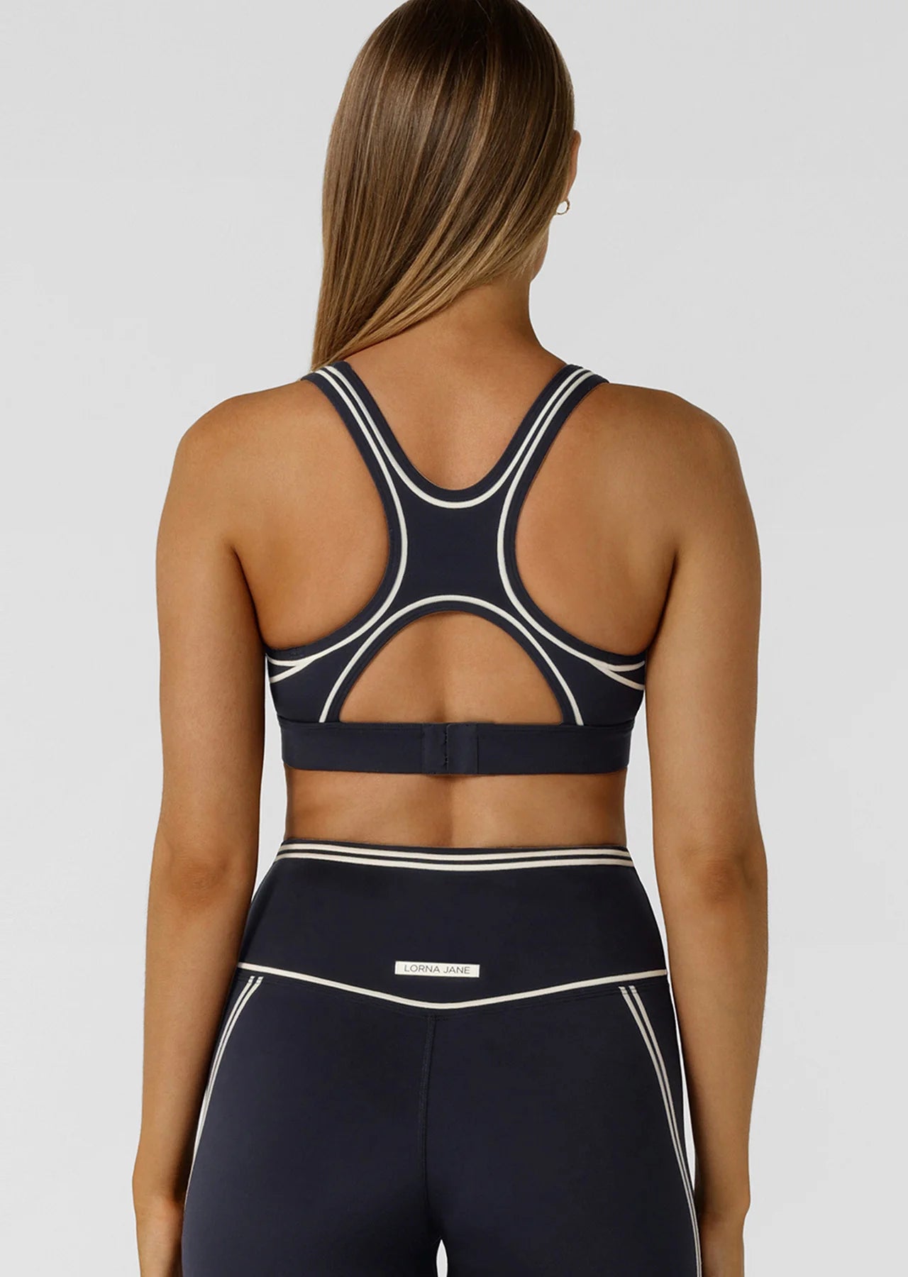 Retro Track High Support Sports Bra