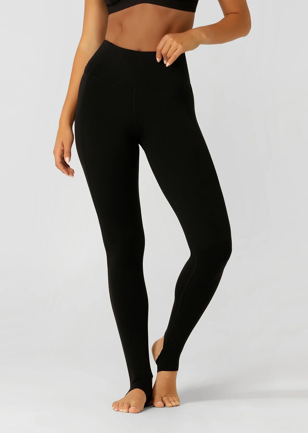 Streamlined Full Length Stirrup Leggings