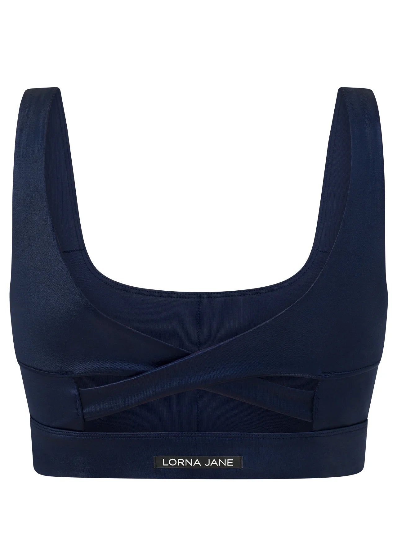 Wet Look Sports Bra