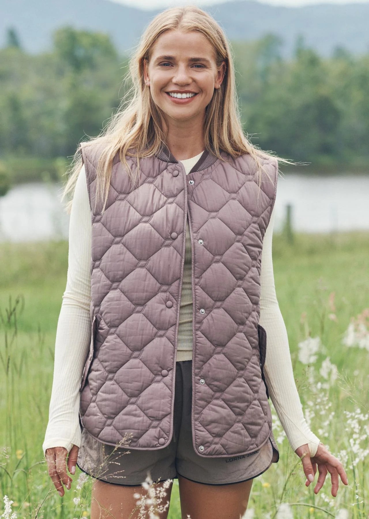 Iconic Quilted Longline Vest