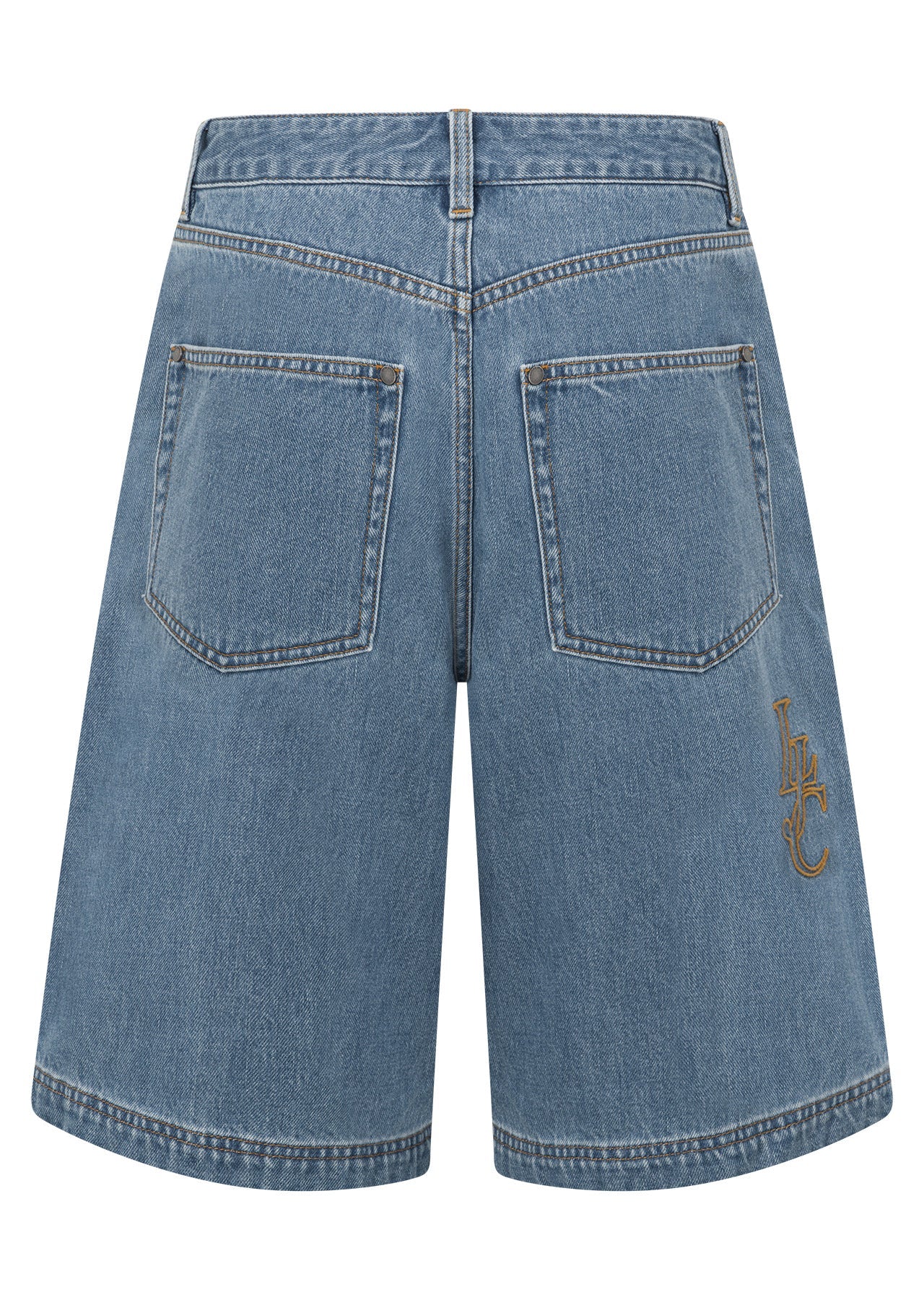 Off Duty Vintage Wash Denim Shorts
