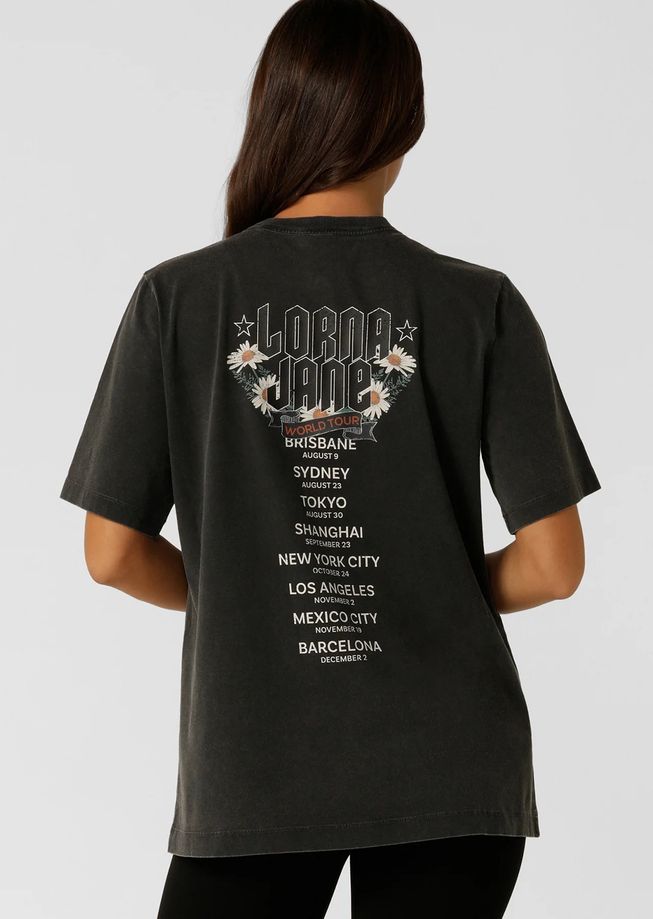 World Tour Washed Relaxed T-Shirt