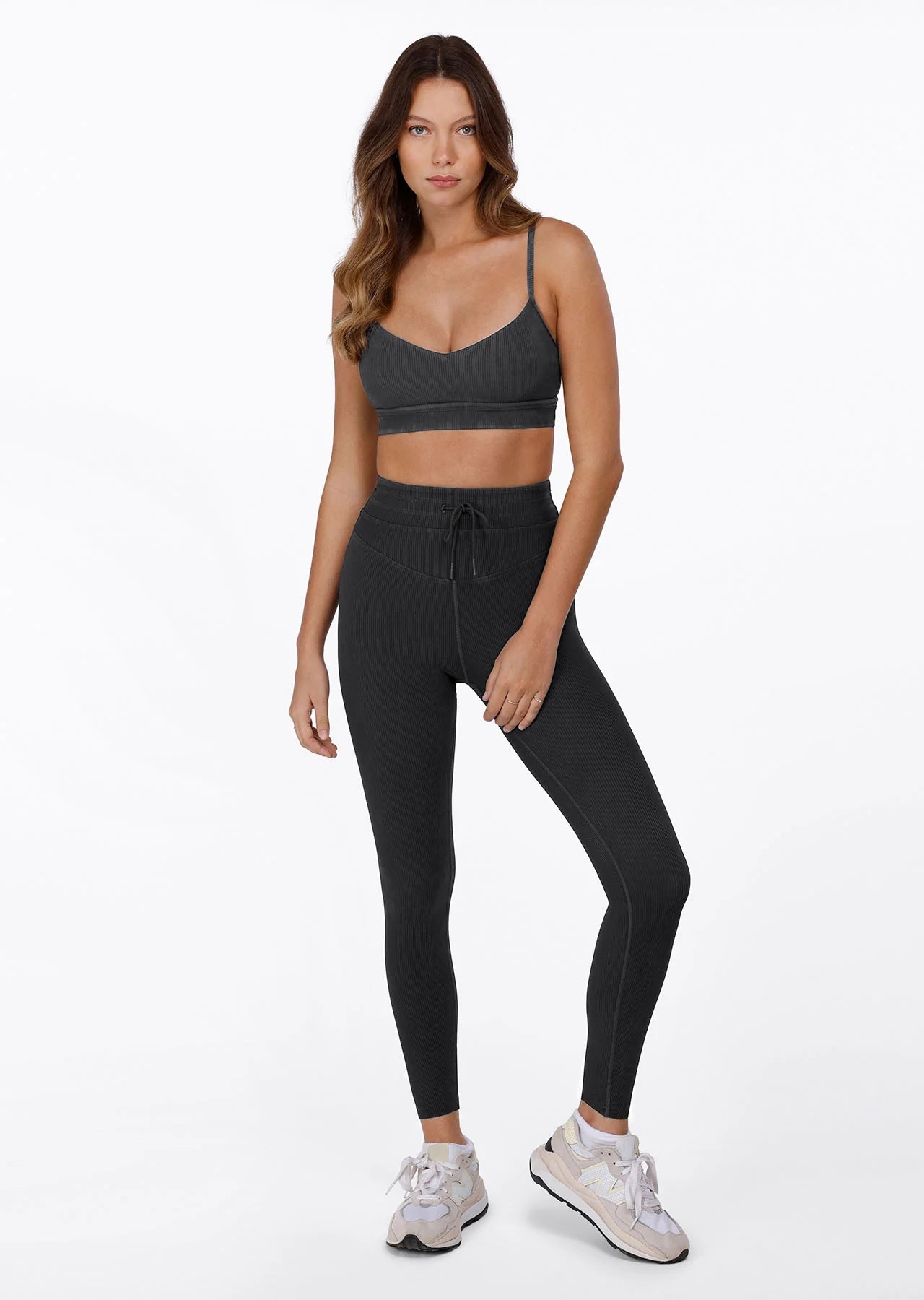 Yin Washed Rib Full Length Leggings