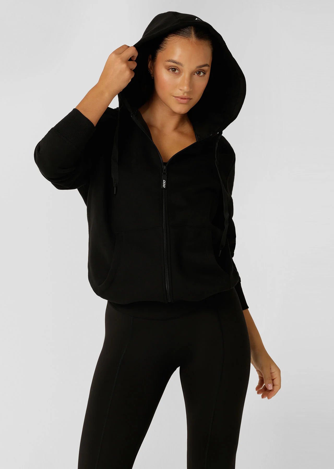 Fleece Zip Thru Hoodie
