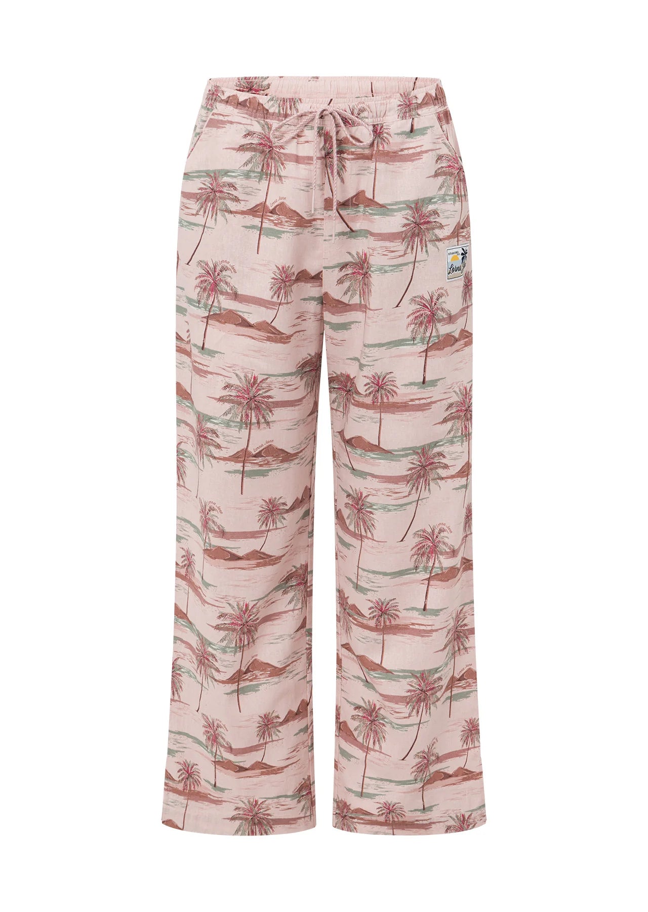 Paradise Palm Weekend Pants