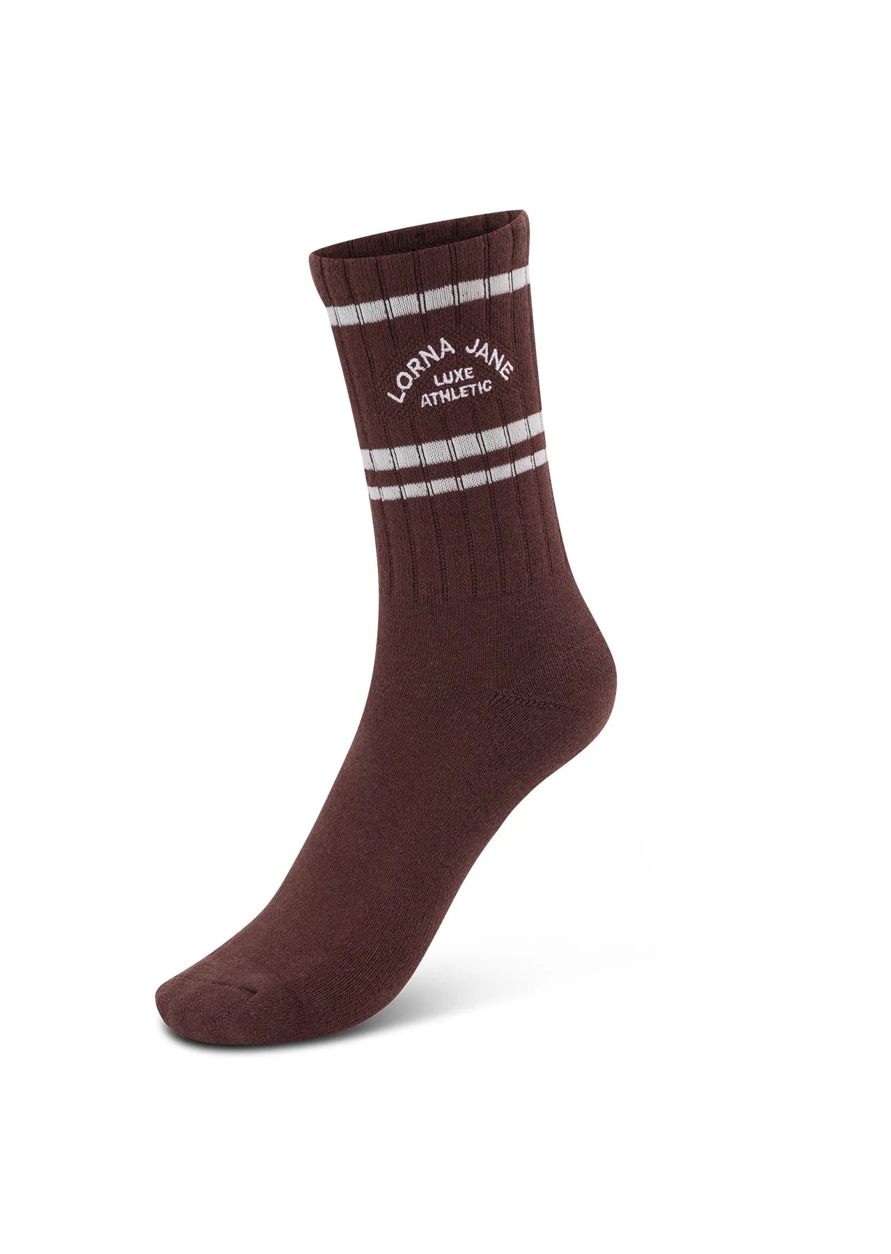 Lotus Crew Socks