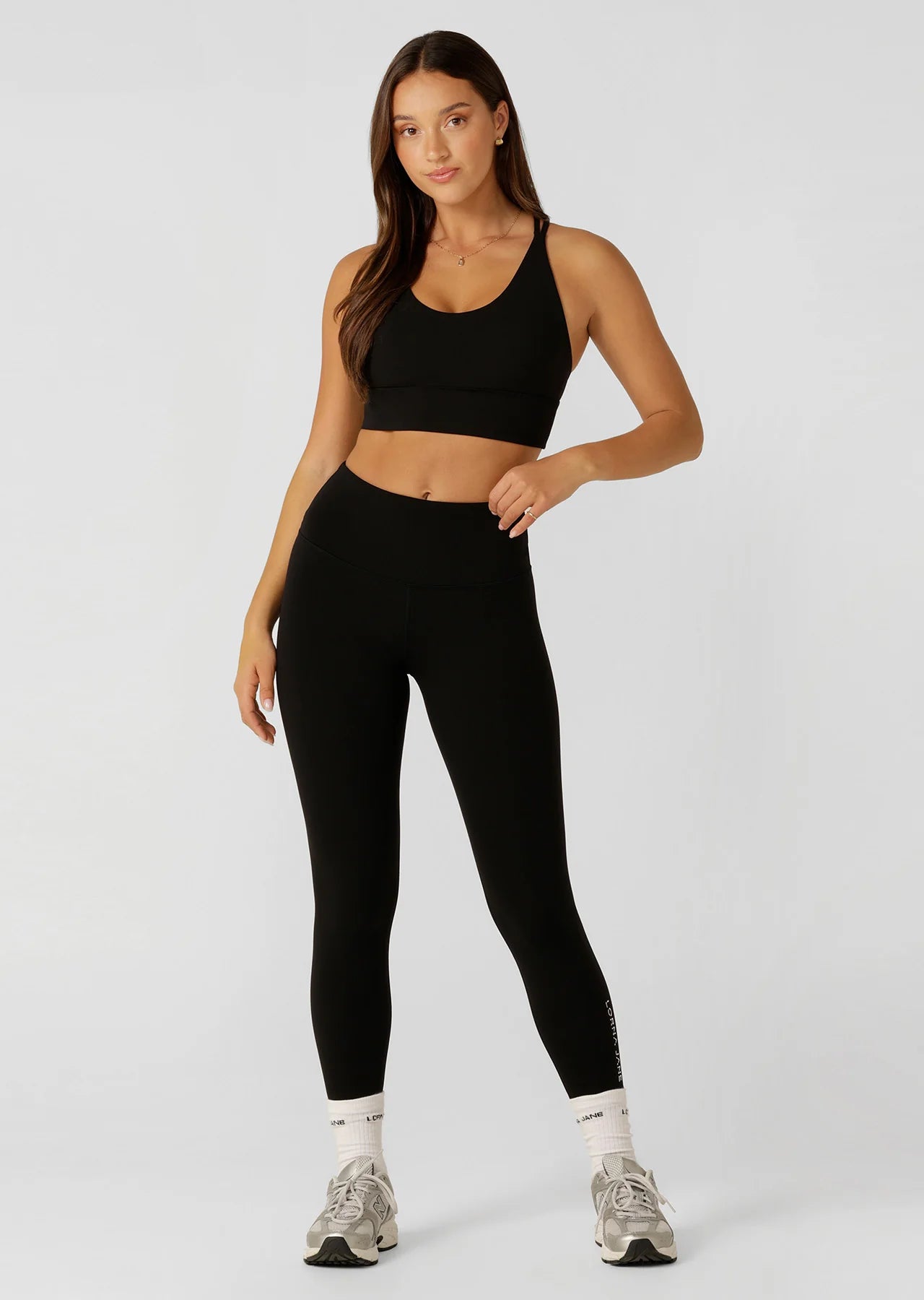 Lotus Phone Pocket Ankle Biter Leggings