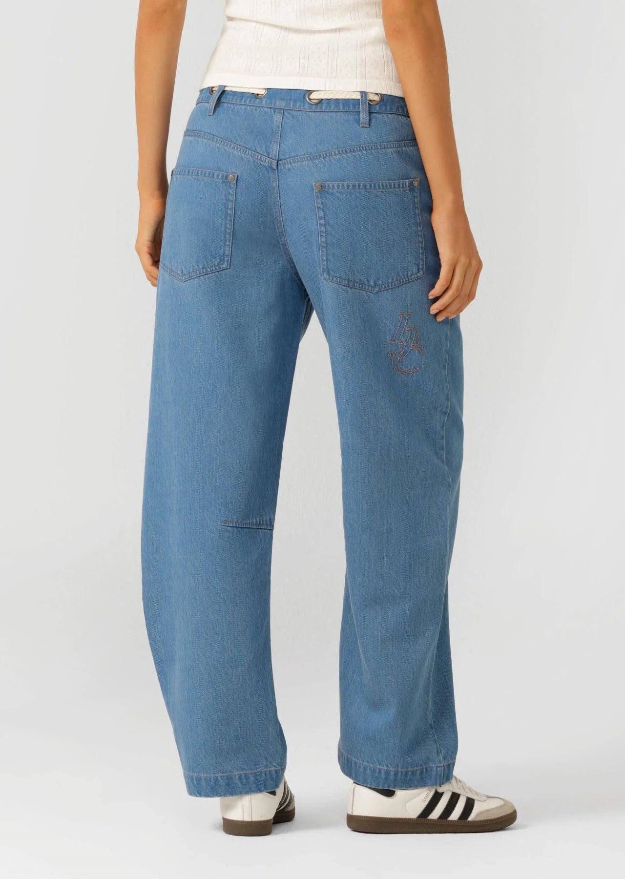 Off Duty Vintage Wash Denim Pants