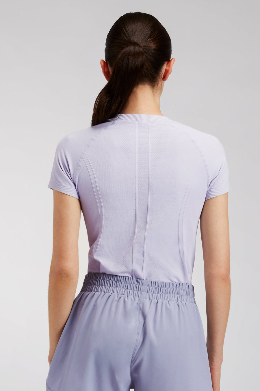 Seamless Short Sleeve Yoga Tops