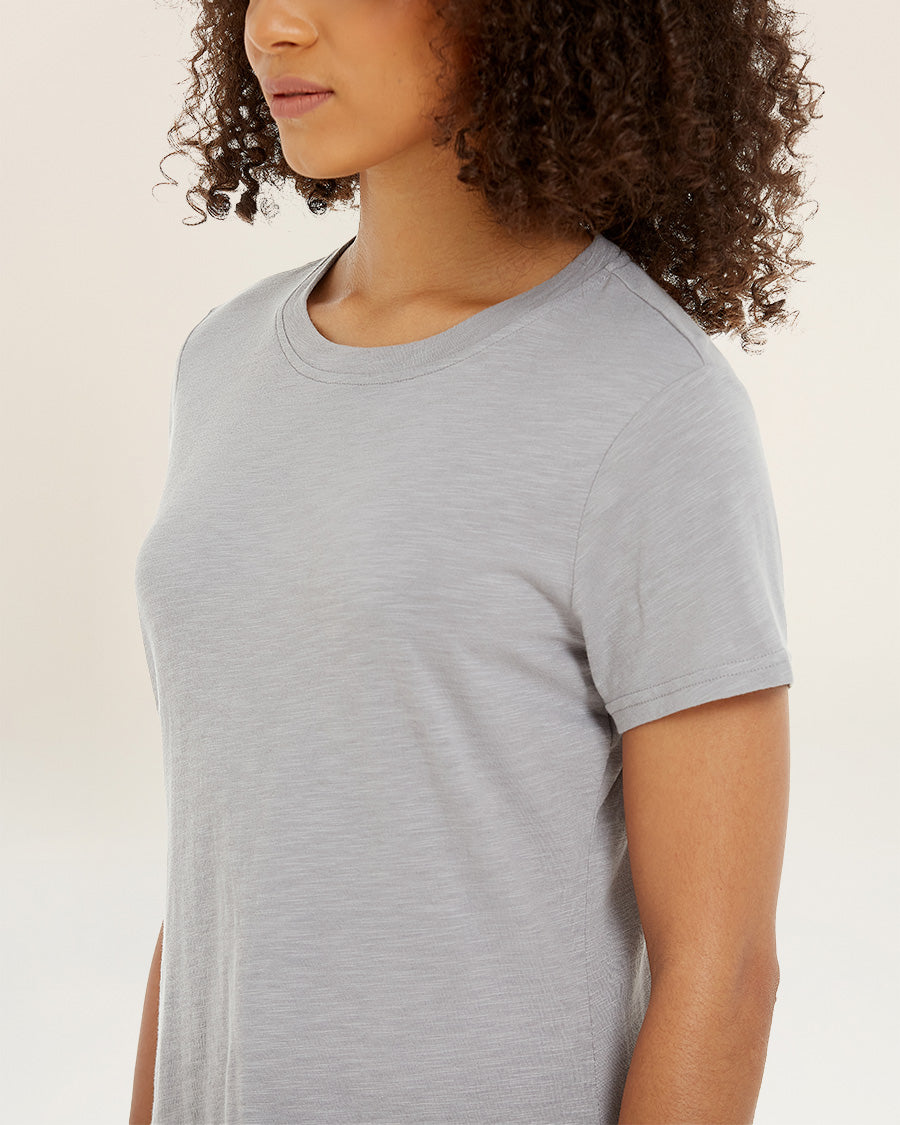 Short-Sleeve Cotton Slub T-Shirt